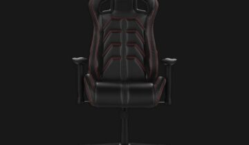 Gamdias Aphrodite MF1 PC Gaming Chair – Black/Red