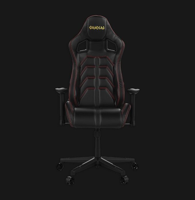 The high-quality racing chair is a perfect fit for gaming with comfort in style. The ergonomic chair is constructed with a durable steel frame, filled with resilient soft foam, and finished with a voguish racing style. • 1-year piston warranty • 2D Adjustable Armrests • 5 Star Durable Steel Base • Adjustable Backrest • Class 4 Gas Lift • Ergonomic Race Seat Design