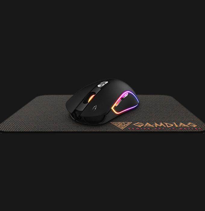 Gamdias Zeus M3 RGB Gaming Mouse | Best Quality & Lowest Price | Only Certified Dealer in Pakistan | Shop Now TEXONWARE - Advanced Optical Sensor with true 7200 DPI. - 16.8 million customizable double RGB light streams. - Unique ergonomic design, provides better support for one's forearm. - Forward-Back Buttons are provided inconvenience for webpage browsing.