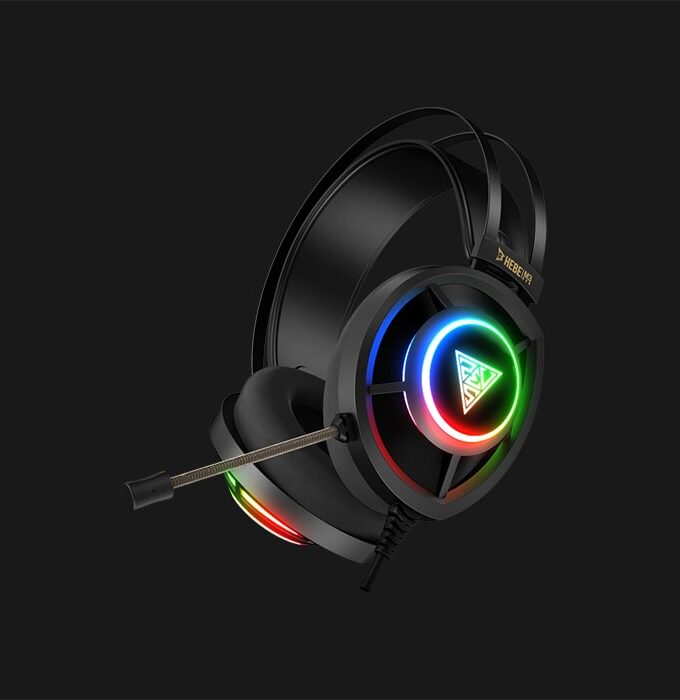 Gamdias Hebe M3 RGB Surround Sound Gaming Headset | Best Quality & Lowest Price | Only Certified Dealer in Pakistan | Shop Now TEXONWARE - Powerful 50mm HD driver for a crystal clear gaming experience. - Exclusive RGB streaming effect. - Latest 7.1 premium virtual surround sound technology. - Soft-foamed ergonomic ear cups ensure a comfortable recreational environment. - Quickly adjust your sounds via Gamdias HERA 2021. - Omnidirectional noise-canceling Flexible auxiliary microphone. - Compatible with PS4.