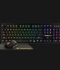 Gamdias Hermes P1B RGB 3-In-1 Gaming Combo | Best Quality & Lowest Price | Only Certified Dealer in Pakistan | Shop Now TEXONWARE - GAMDIAS certified mechanical switches - Blue Switches. - Anti-ghosting with N-key rollover. - 3200 DPI Gaming Mouse. - Ergonomic design provides you with an unprecedented gaming ambiance.