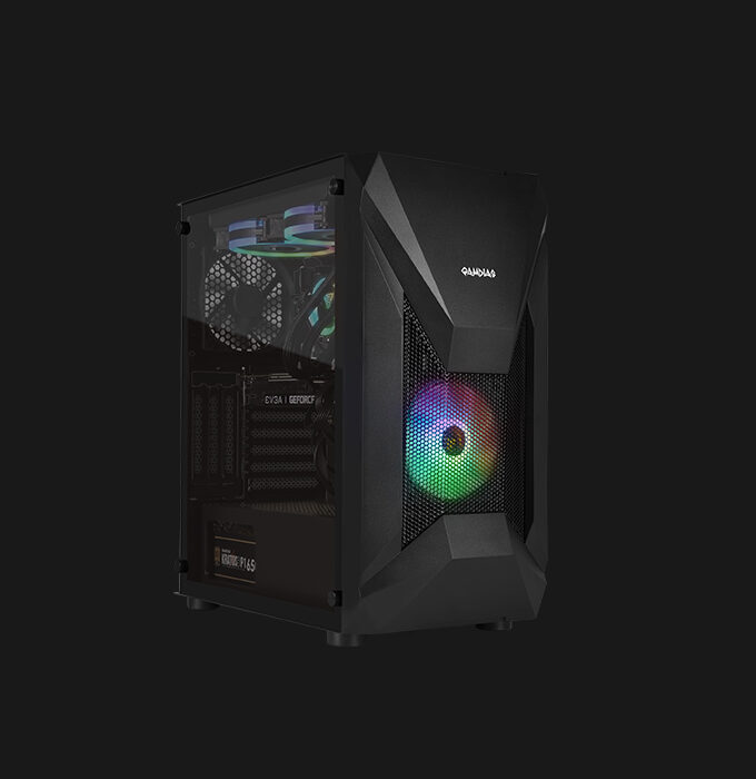 Gamdias Athena E1 Elite Features: • Built-in 120mm ARGB Fan • Fits Mini-ITX, Micro-ATX, and ATX motherboards • Magnetic Dust Filter • One Touch to Easily Switch RGB Streaming Lighting Style • Sync with 5V ARGB Motherboard • Unique Front Panel with Mesh Window Warranty: 7 Days Checking Warranty