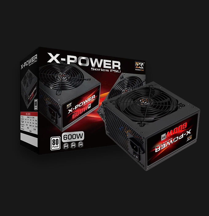 Shop online at TEXON-WARE Xigmatek X-Power 600W 80+ White Power Supply Unit, All-over Pakistan delivery. Lowest price and genuine quality.