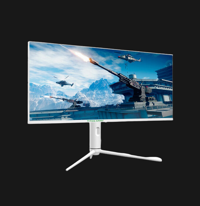 TITAN ARMY 34" Features • Brightness: 400cd/m • Contrast Ratio: 1000:1 • Feature: USB Port • Interface Type: DP • Model Number: P34UG • Panel Type: IPS • Range: HDR400 • Ratio: 21:9Bracket • Refresh Rate: 144Hz • Resolution: 3440x1440 • Screen Type: Widescreen • Size: 34" High-Dynamic • Type: Swivel lift bracketDisplay • Vertical Viewing Angle: 178° • Viewing Angle: 178° Warranty: 1 Week Checking Warranty Note: Box Opened