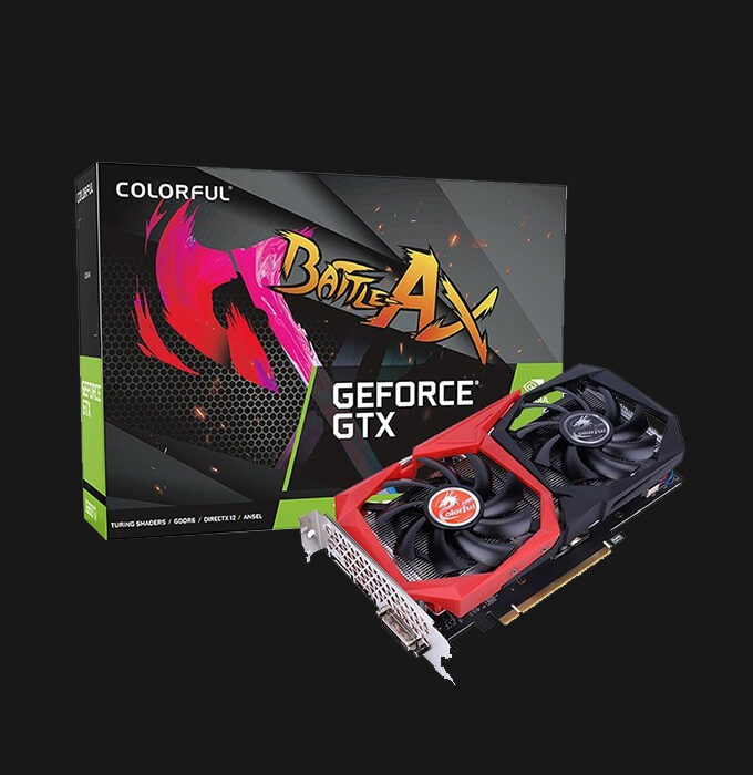 Colorful GeForce GTX 1660 SUPER Features: • 1500 MHz Base / 1770 MHz Boost • 1536 Cuda Cores 1.5 Years Full • 1xDP/1xHDMI/1xDVI • 6GB GDDR6 192 Bit Memory • Colorful Metal Back Plate • Dual Smart Fan Warranty: 1.5 Years Official Warranty