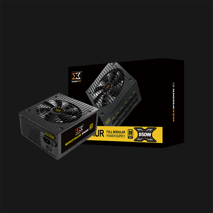 Xigmatek Minotaur 850W 80+ Gold Fully Modular Power Supply Unit - TEXON ...