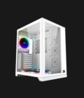 Xigmatek Aquarius S Arctic Tempered Glass ARGB Mid Tower Chassis