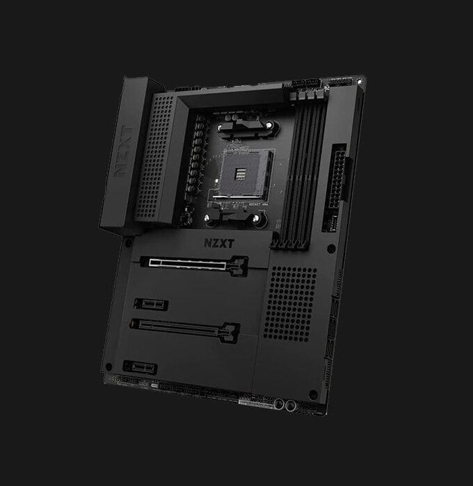 NZXT N7 B550 AMD Motherboard Wi-Fi – Matte Black