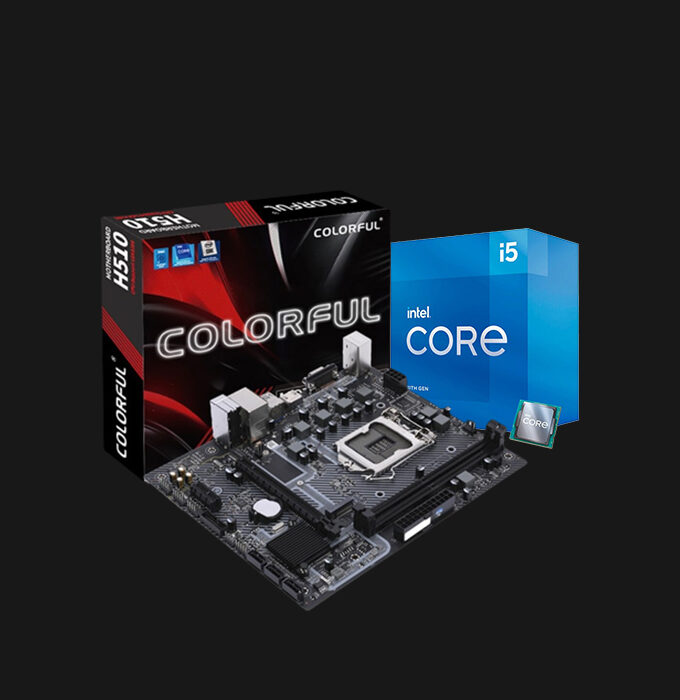 This particular bundle includes an Intel Core i5 11400F Processor (3 Years limited Warranty) & Colorful H510M-D M.2 V20 Motherboard (1.5 Years Official Warranty) package.