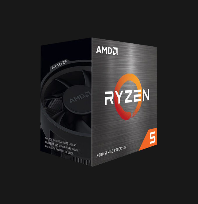 Ryzen™ 7 5600X Features: Power up your computing experience with the AMD Ryzen 5 5600X 3.7 GHz Six-Core AM4 Processor, which features six cores and 12 threads to help quickly load and multitask demanding applications. 6 incredible cores for those who just want to game. • 4.6 GHz Max Boost Clock • 6 Cores & 12 Threads • AMD "Zen 3" Core Architecture • The fastest cores in the world for PC gamers.