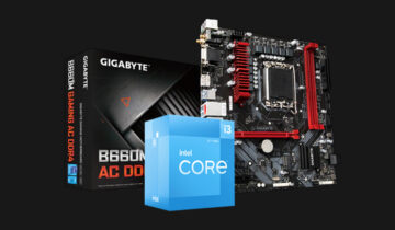 Intel Core i3 12100F 12Th Gen Processor | GIGABYTE B660M Gaming Motherboard | Bundle Offer