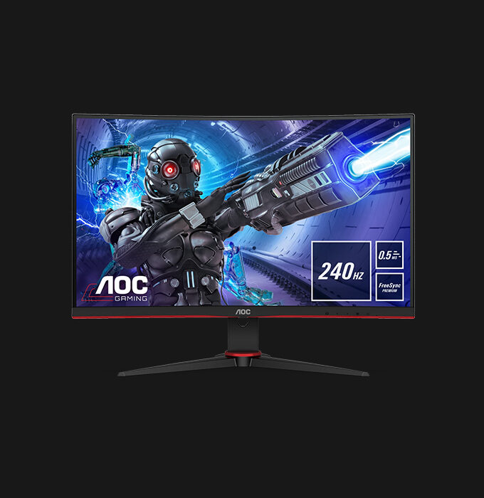 AOC Frameless Curved Gaming LED 27" C27G2Z (0.5 ms MPRT, 240Hz, VA Panel, FHD