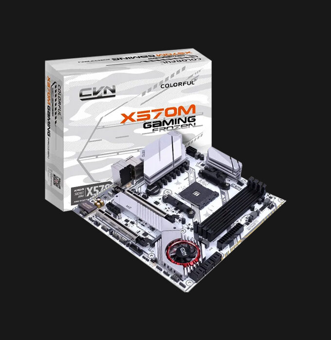 Colorful CVN X570M GAMING FROZEN V14 Motherboard