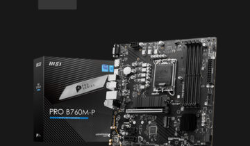 MSI Pro B760M-P DDR4 Intel 12/13th Gen microATX Motherboard