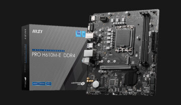 MSI PRO H610M-E DDR4 Intel 12th Gen microATX Motherboard